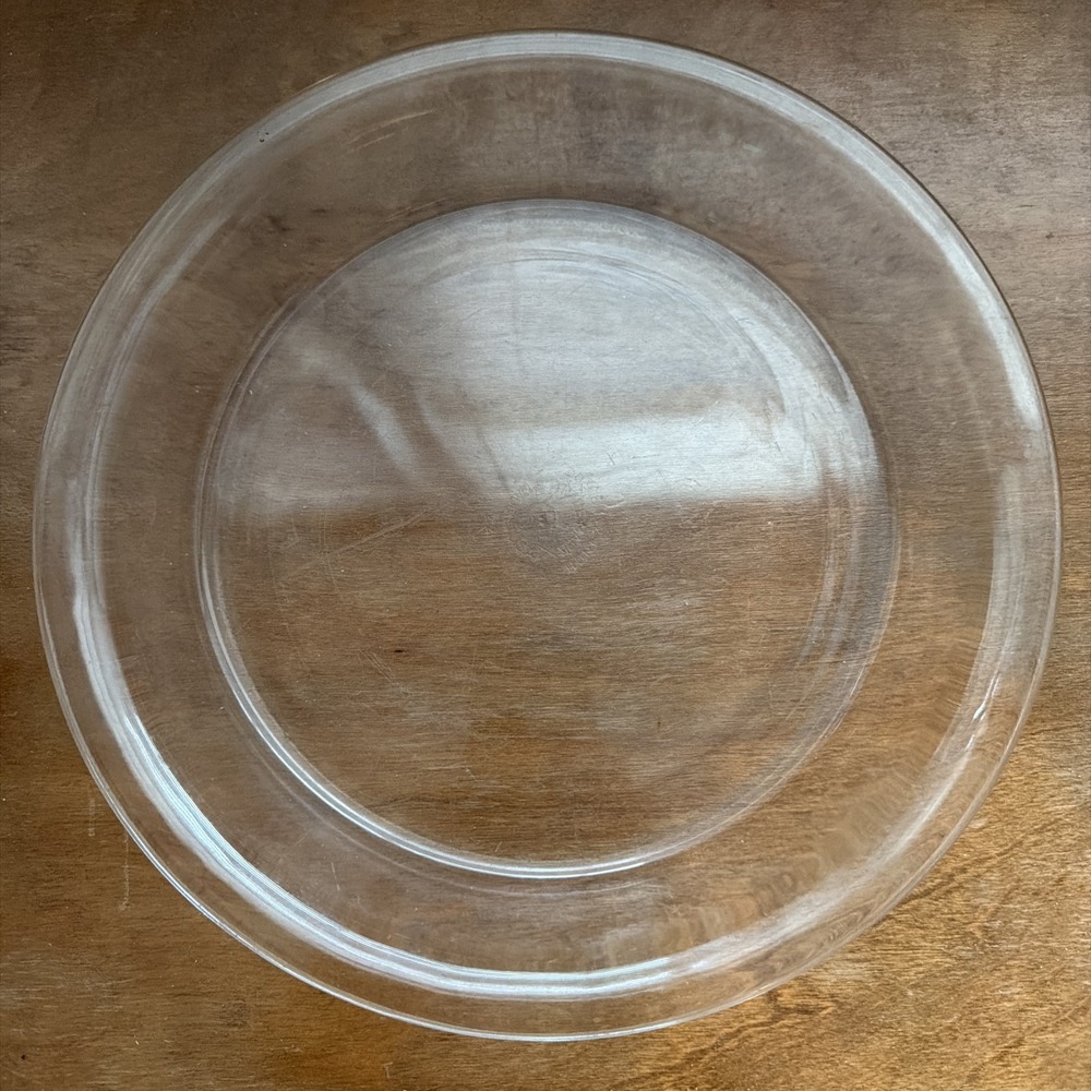 Vintage PYREX #209 Clear Glass Pie Pan 8 1/2"